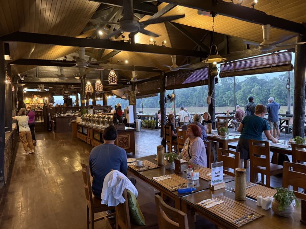 We thoroughly enjoyed our stay at the Sukau rainforest Lodge.