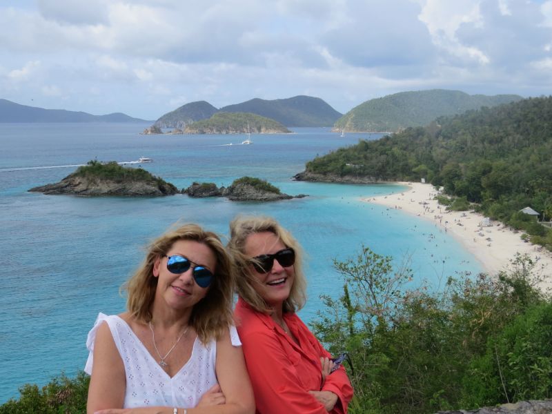 With been to Africa with Clark and Mary twice and it was so much fun to have them showing us around the Virgin Islands!