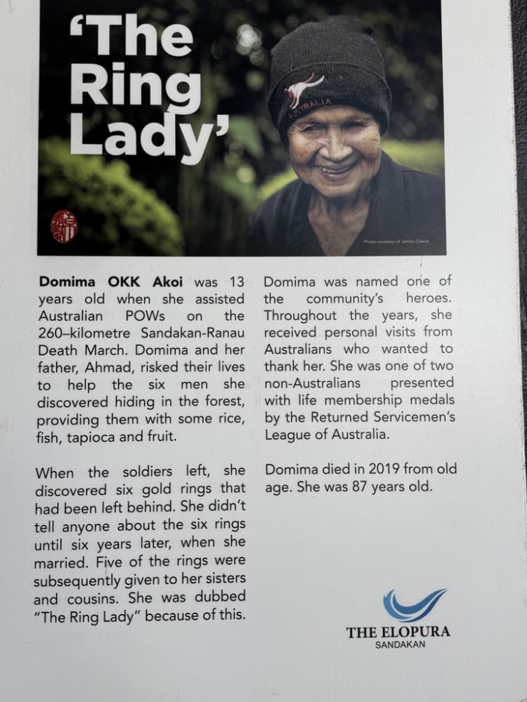 This was an incredible story left over from the Japanese occupation of this area in World War II