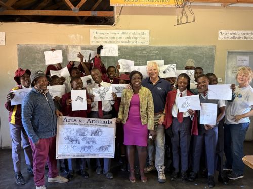 Arts for Animals working with partners across Africa