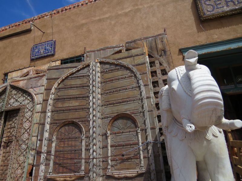  Of course we visited our old friends at the architectural antiquities Center in Santa Fe