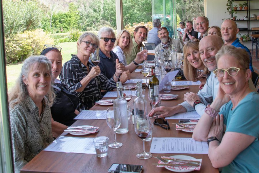 We visited our old friends at StarK Conde winery for a fabulous gourmet paired lunch