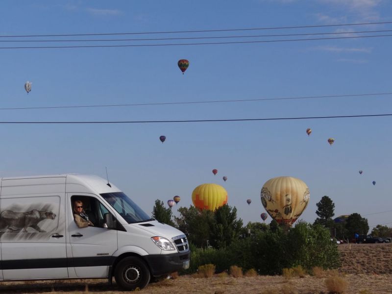 The Albuquerque Balloon Festival 