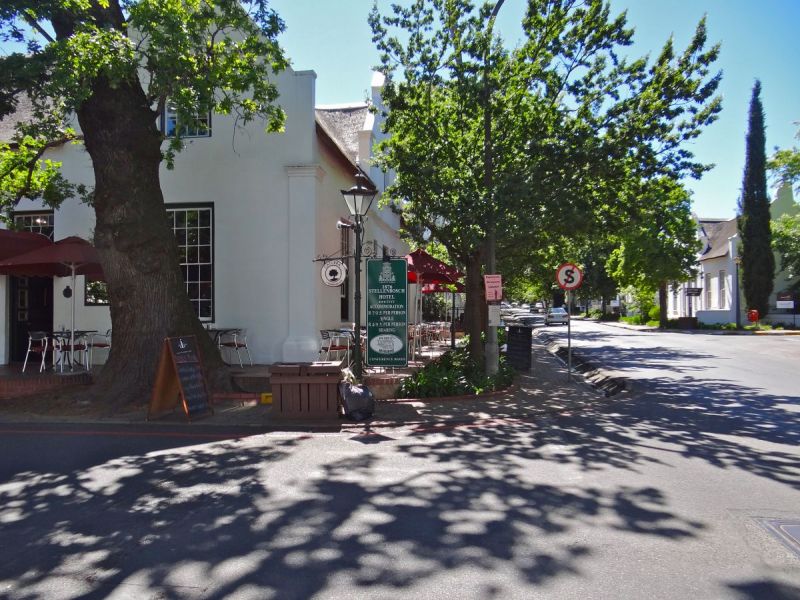 Stellenbosch Town,one of the oldest towns in South Africa