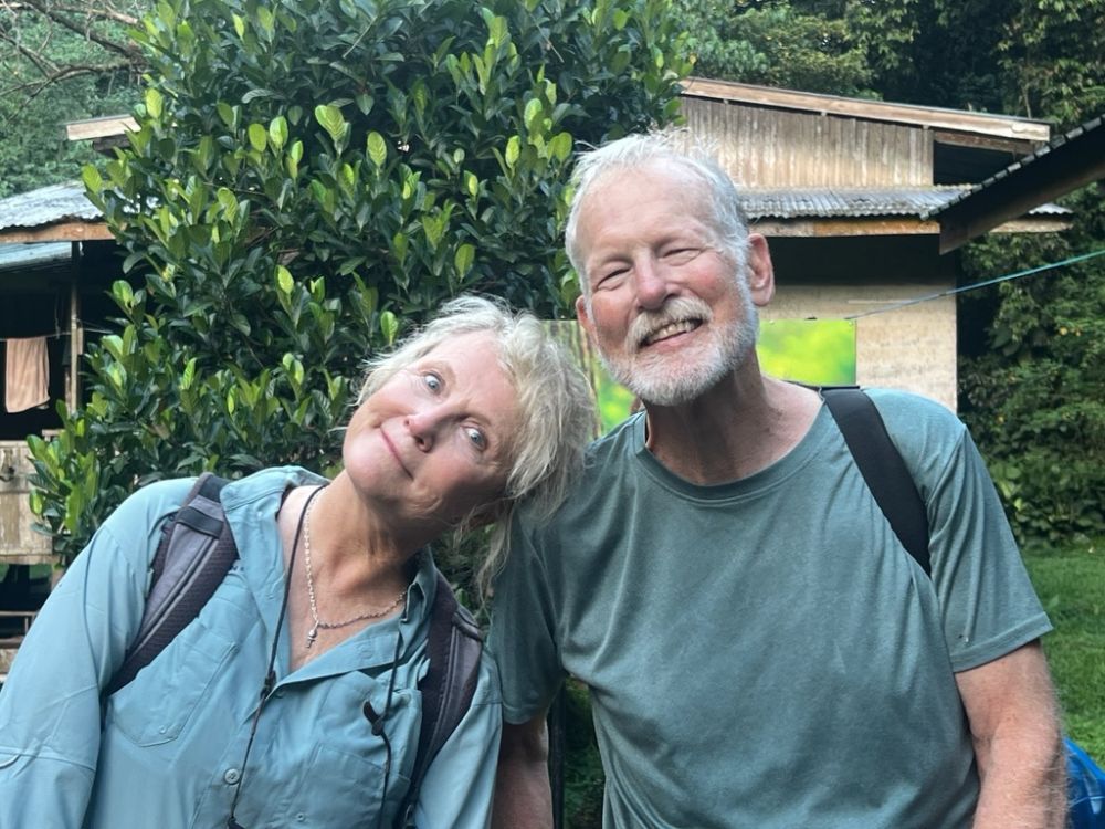 We really enjoyed sharing this adventure with friends like Tom Thayer and his wife Monica.