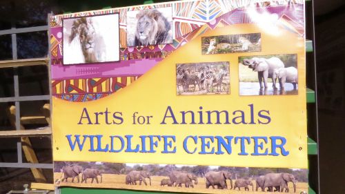 In May, we opened the new building of our wildlife Center.