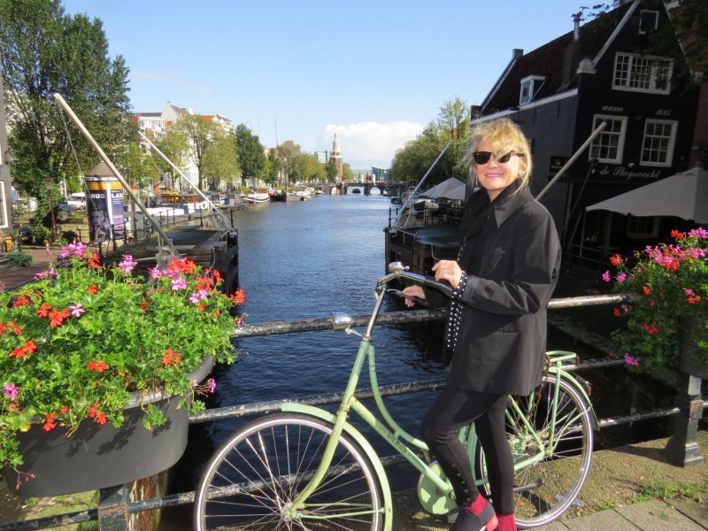 Bikes are everywhere in Amsterdam and, to be honest, there are so many it's daunting to even ride a bike there