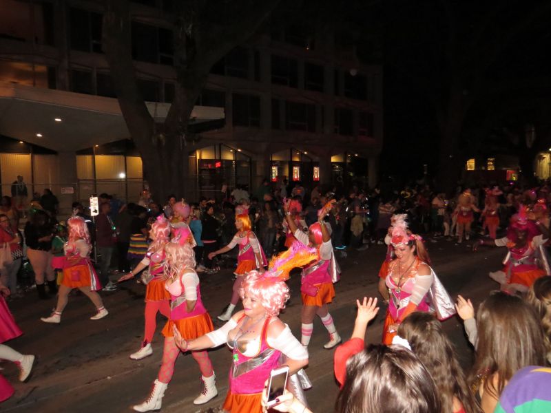 Night parades are a fun part of Mardi Gras