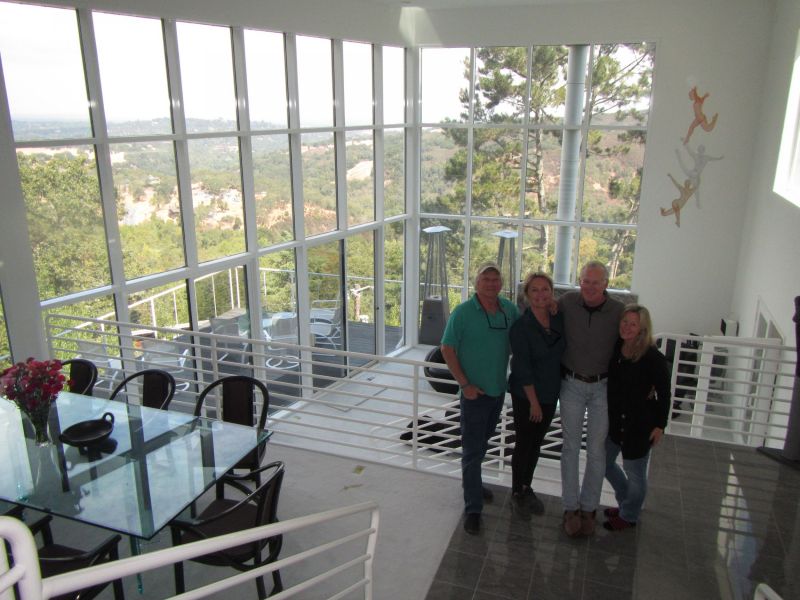 It was a real treat to visit Tom and Monica and stay in their incredible home overlooking San Francisco Bay!