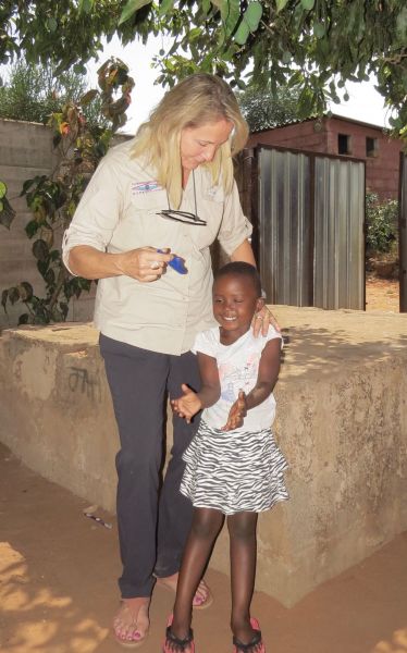 It's really amazing to visit the orphanage and see Lamisha  growing up as a healthy and happy youngster thanks to Sarah