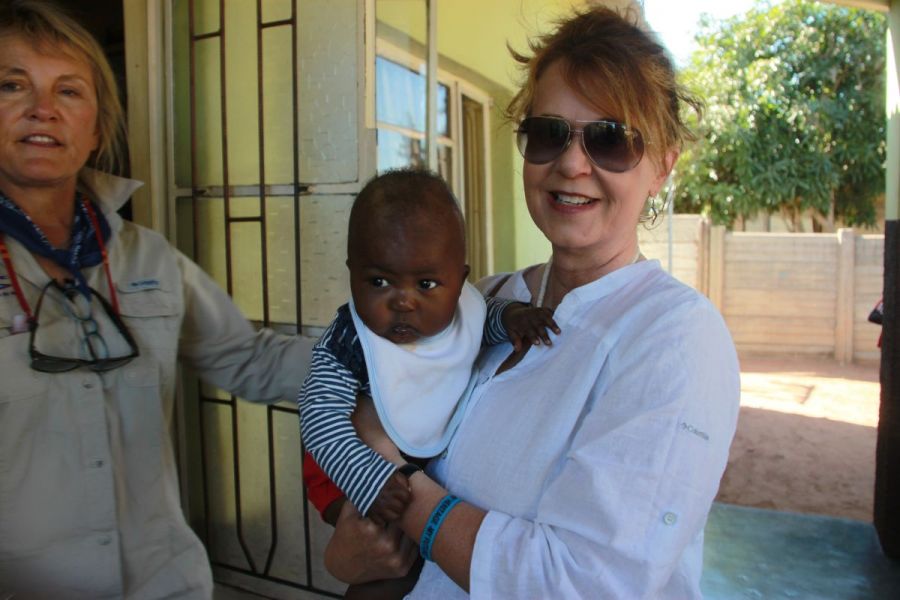 This  4-month-old baby was found abandoned in the bush, and everyone fell in love with her