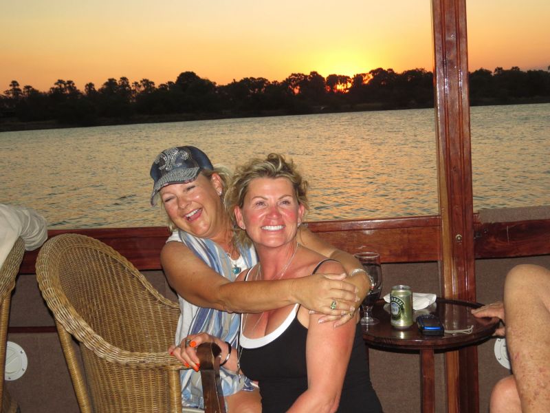 Our last day of our trip we take a beautiful cruise on  the mighty Zambezi River to watch the sunset