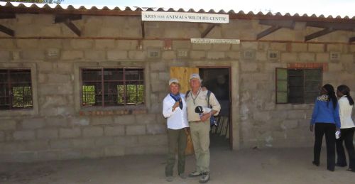 Right after opening the ARTS FOR ANIMALS WILDLIFE CENTER.