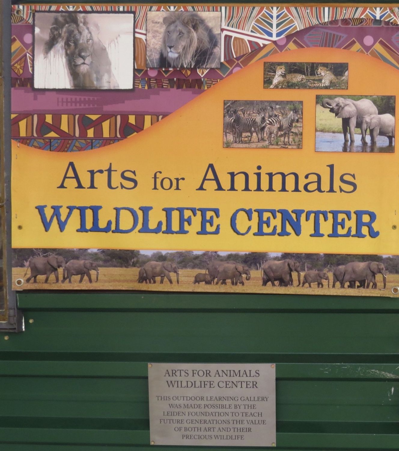 Our wildlife Center works with hundreds of children every year